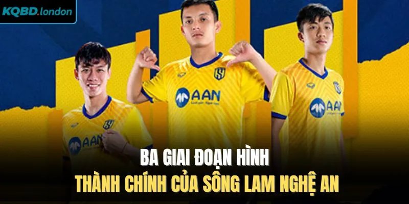 Ba giai đoạn hình thành chính của Sông Lam Nghệ An