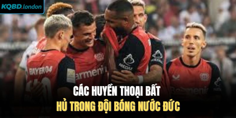 Các huyền thoại bất hủ trong đội bóng nước Đức