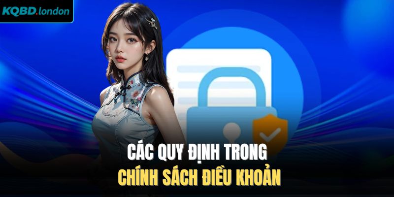 Các quy định trong chính sách điều khoản