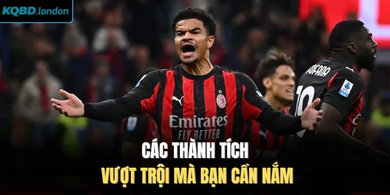 Các thành tích vượt trội mà bạn cần nắm