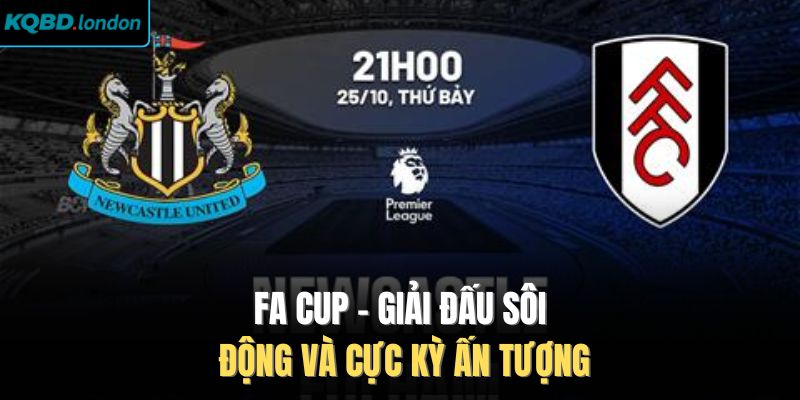 FA Cup - Giải đấu sôi động và cực kỳ ấn tượng