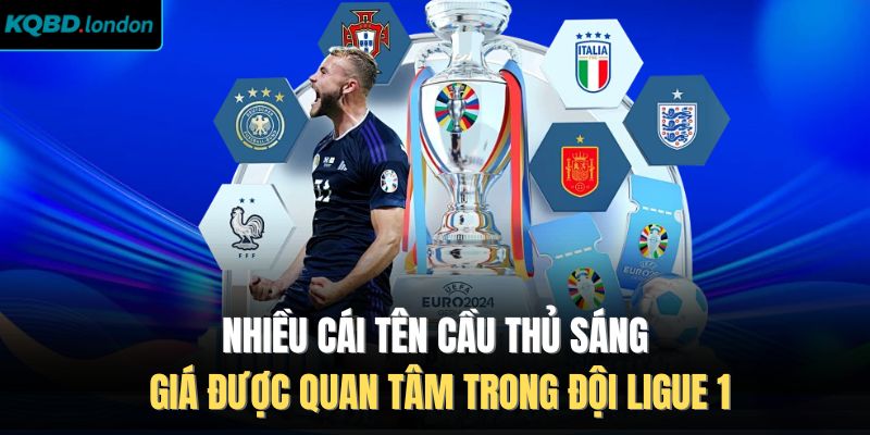 Nhiều cái tên cầu thủ sáng giá được quan tâm trong đội Ligue 1