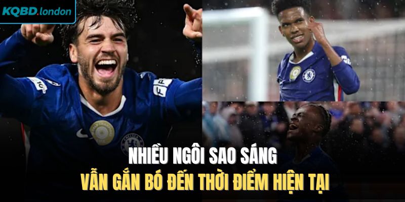 Nhiều ngôi sao sáng vẫn gắn bó đến thời điểm hiện tại