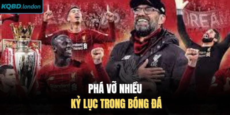 Phá vỡ nhiều kỷ lục trong bóng đá
