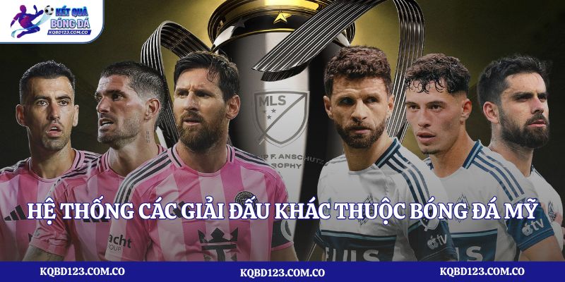 Hệ thống các giải đấu khác thuộc bóng đá Mỹ