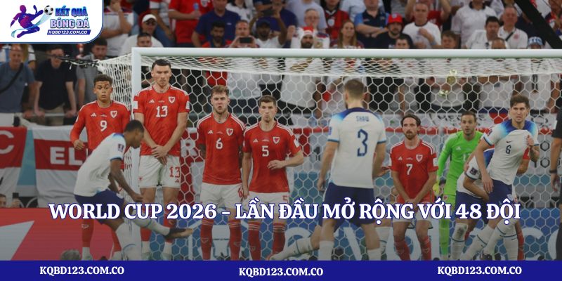 World Cup 2026 - Lần đầu mở rộng với 48 đội